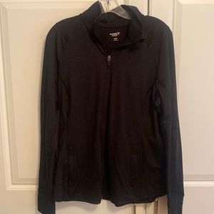 Black Full Zip Old Navy Jacket - L